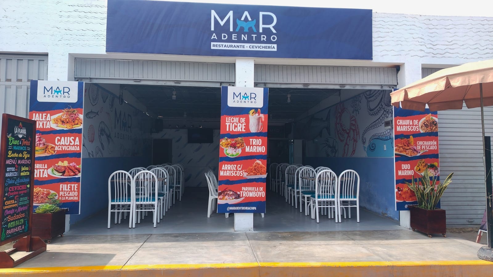 Exterior del restaurante